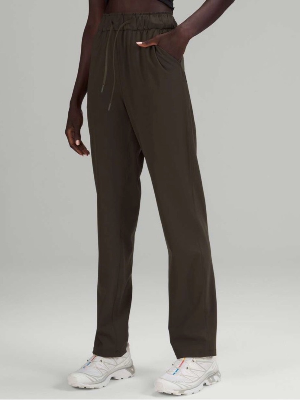 Lululemon Stretch Luxtreme High-Rise Pant *Full Length Dark Olive 6